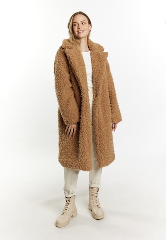 Cappotto invernale di DreiMaster Vintage in beige: frontale