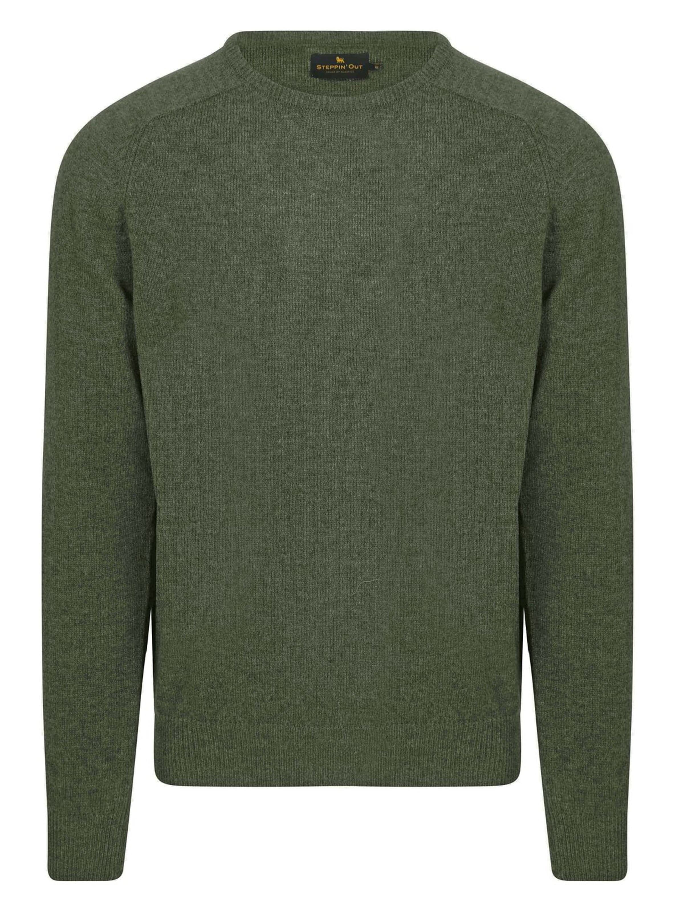 Steppin' out Shirt in Groen: voorkant