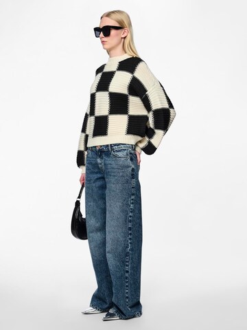PIECES Sweater 'PCNamie' in Beige