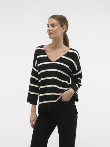 Pull-over 'Saba' VERO MODA en noir : devant