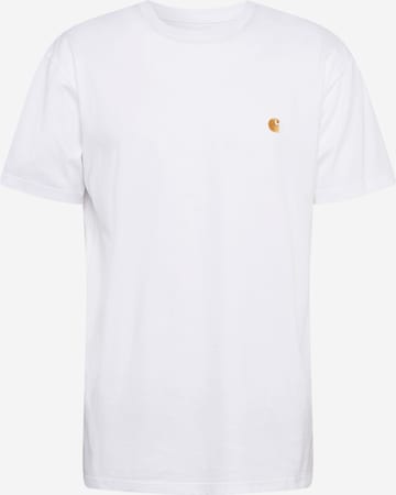 Carhartt WIP T-Shirt 'Chase' in Weiß: predná strana