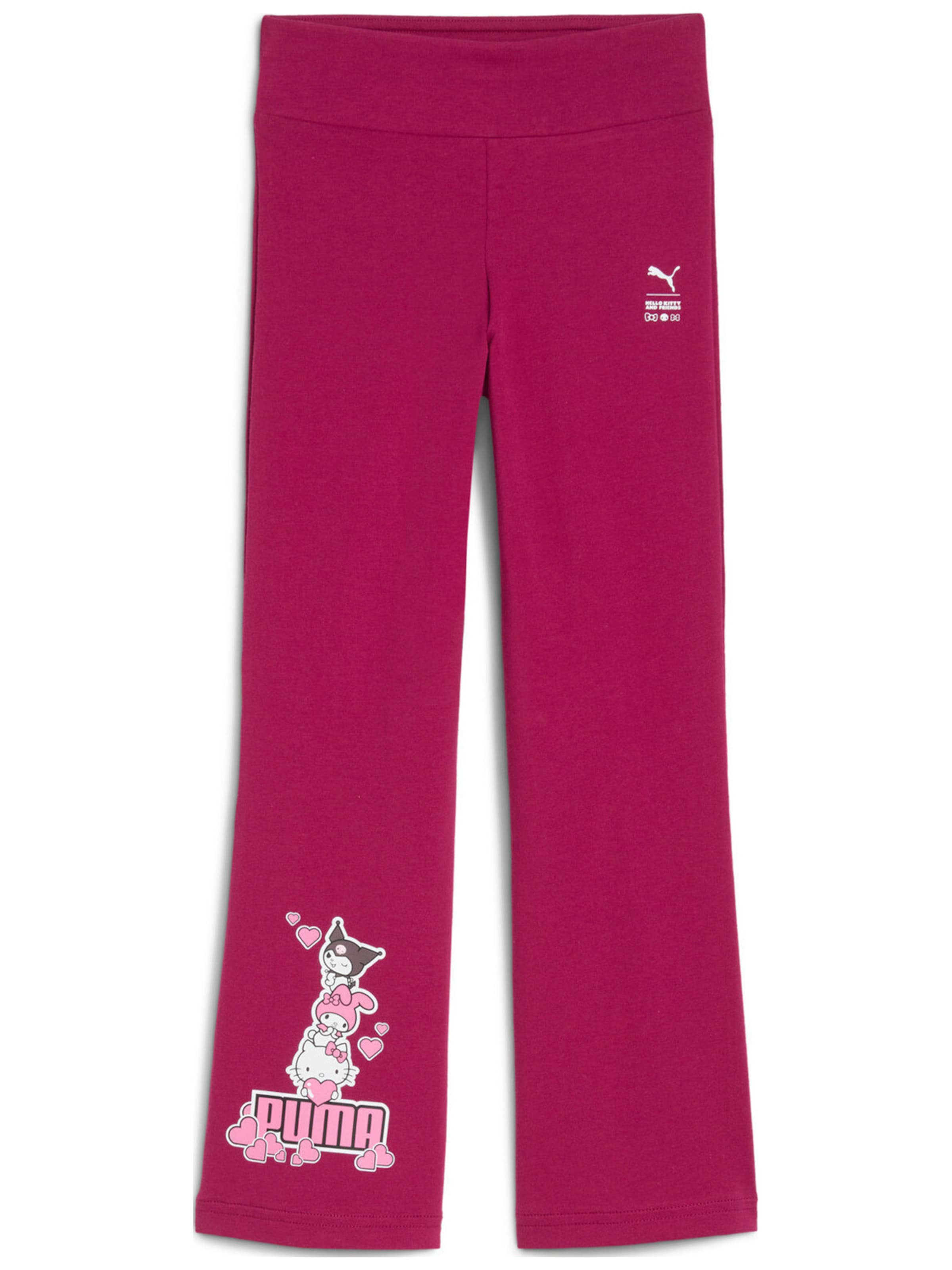 PUMA - regular Pantalón deportivo 'Puma X Hello Kitty Friends Flared Legg' en rosa: frente