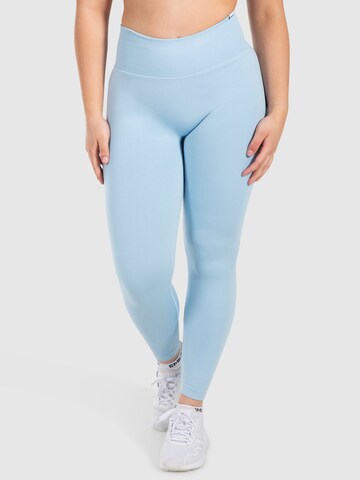 Smilodox Skinny Leggings ' Sena ' in Blauw: voorkant