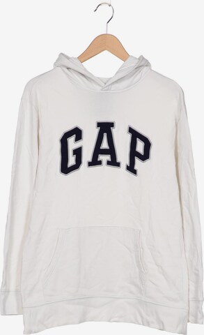 GAP Kapuzenpullover L in Weiß: predná strana