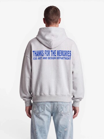 pilka SUITS INDUSTRIES™ Megztinis be užsegimo '030 Hoodie Hellgrau'