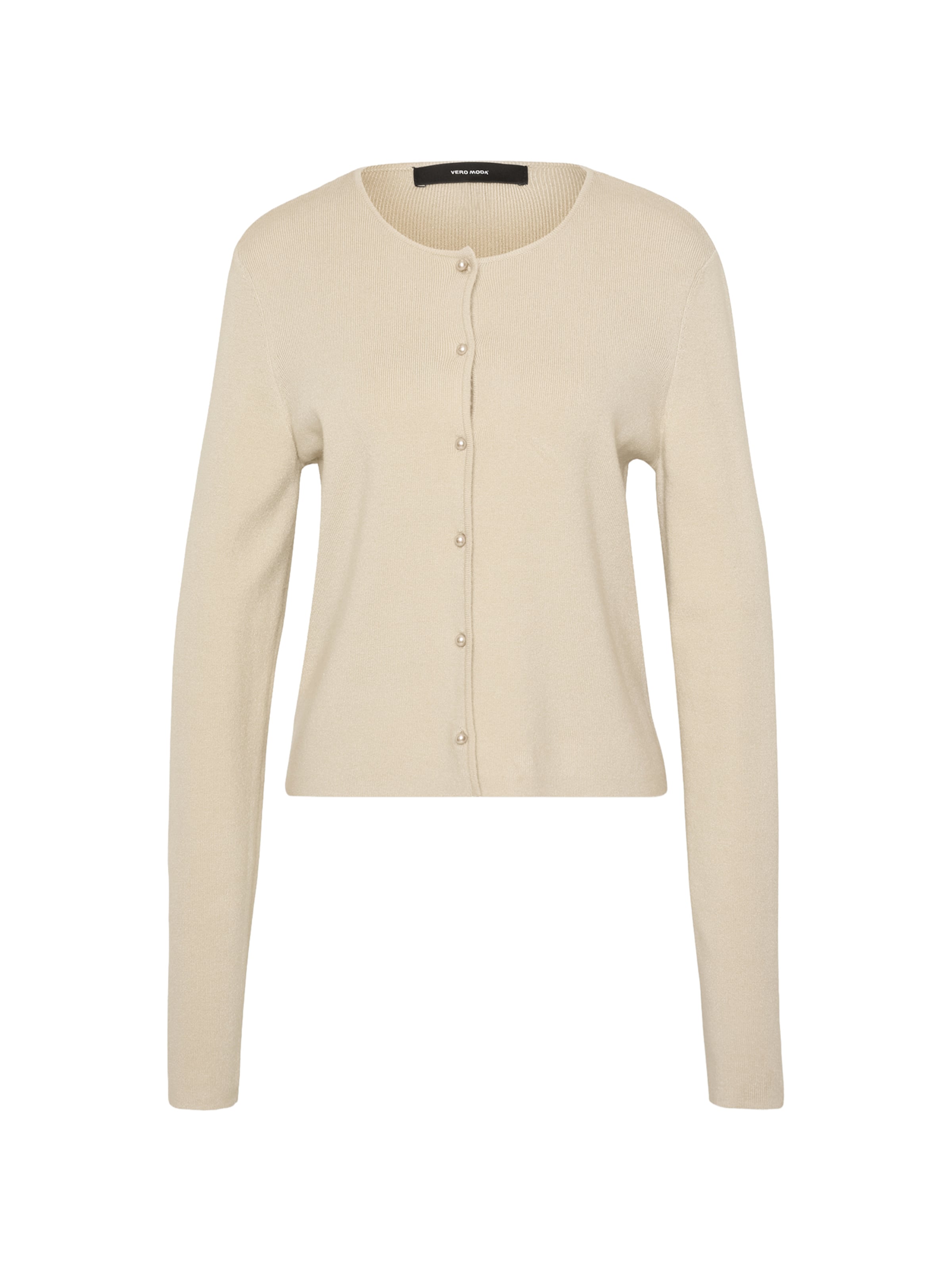 Vero Moda Tall Kardigan 'VMKRISTI' w kolorze szary: przód