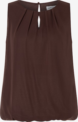 MORE & MORE Blouse in Brown: front