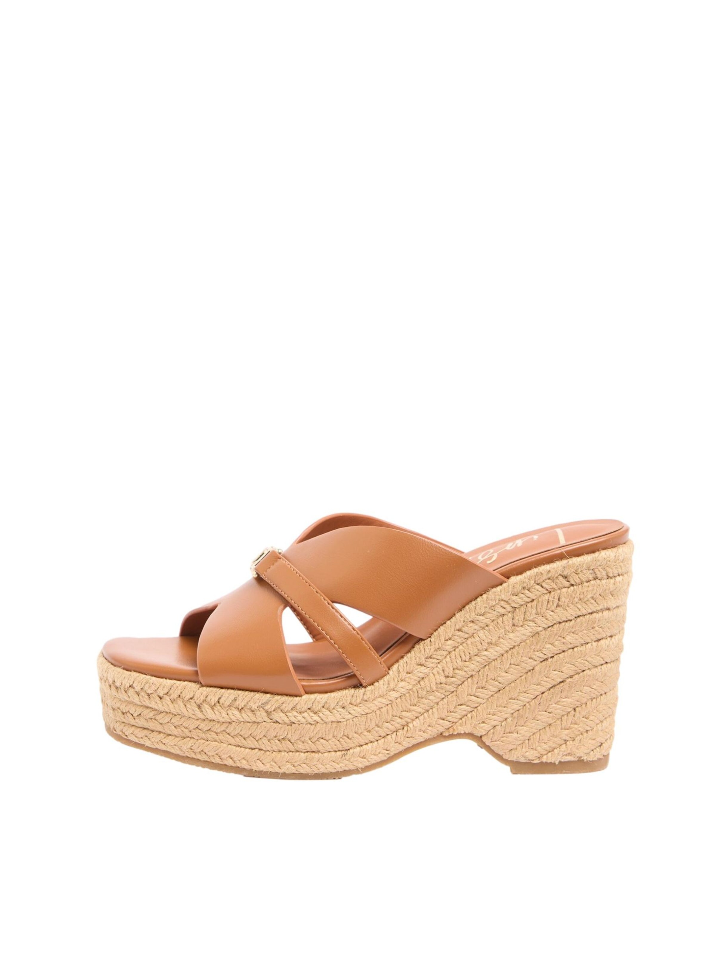 Lipsy Sandal in Brown: front