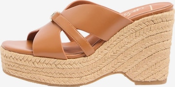 Sandales Lipsy en marron : devant