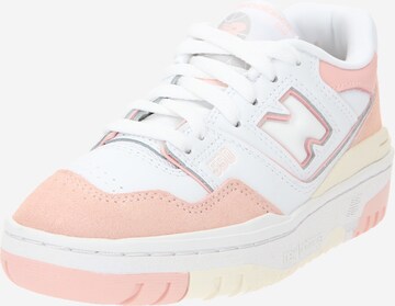 Baskets '550' new balance en rose : devant