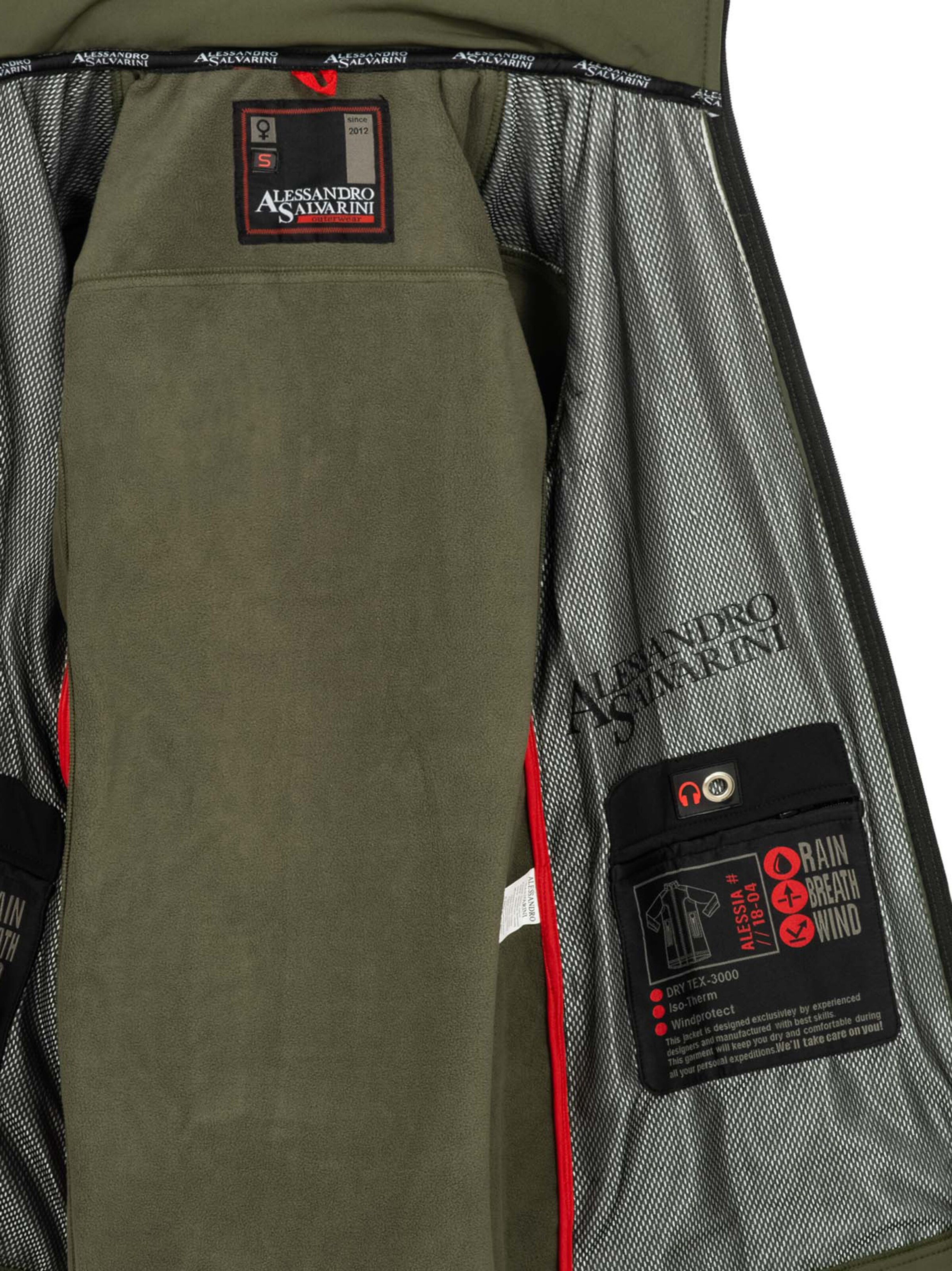 Alessandro Salvarini Funktionsjacke in Grün