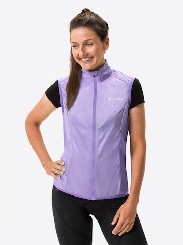 VAUDE Sportbodywarmer 'Matera' in Lila: voorkant