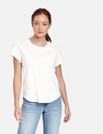 T-shirt TAIFUN en blanc : devant