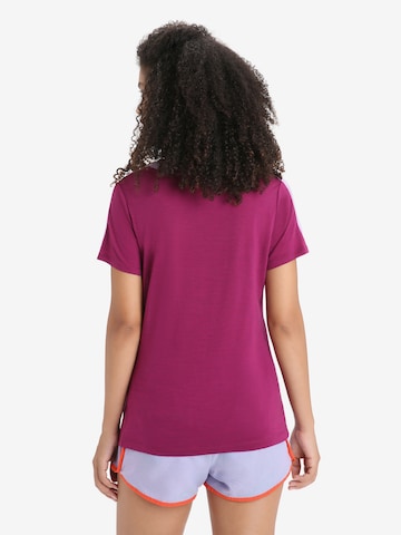 ICEBREAKER - Camisa funcionais 'ZoneKnit' em roxo