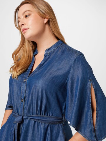 Persona by Marina Rinaldi Shirt dress 'DAVANTI' in Blue