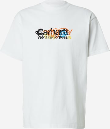 balta Carhartt WIP Marškinėliai 'Primary': priekis