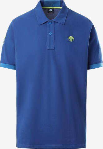 North Sails Poloshirt in Blau: predná strana