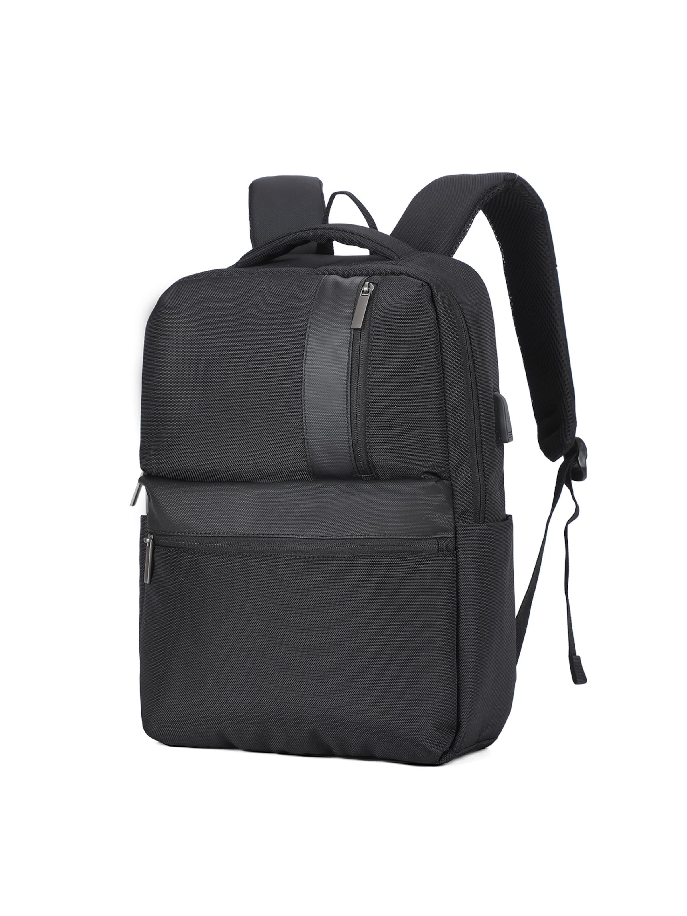 Aoking Backpack in Black: front