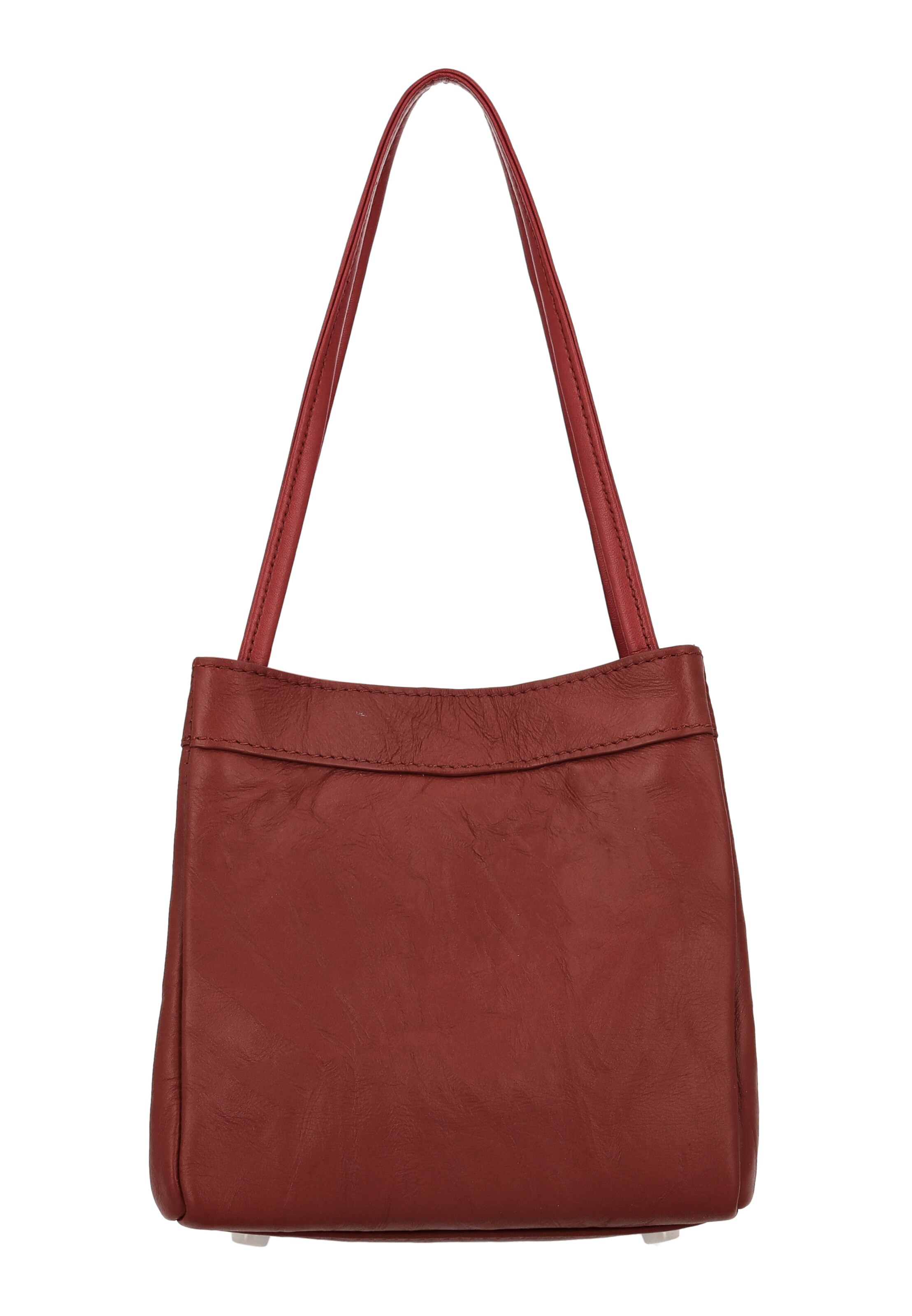 faina - Mala de ombro em vermelho: frente