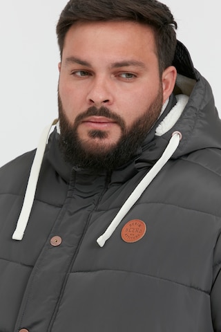 Blend Big Winter Jacket 'FREDERIC' in Grey