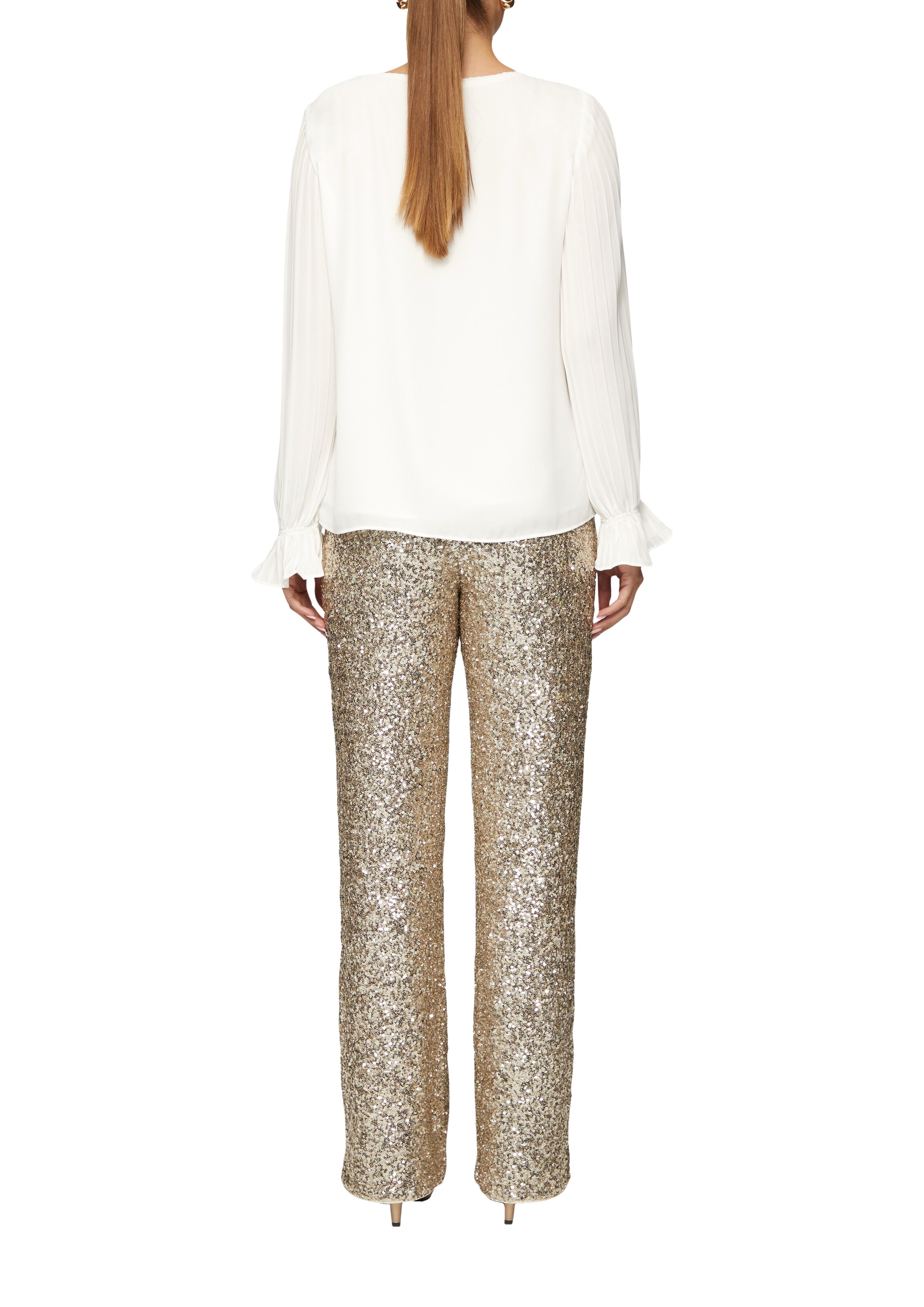 s.Oliver BLACK LABEL Bluse in Beige