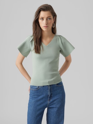 VERO MODA - Pullover 'Ginny' em verde: frente