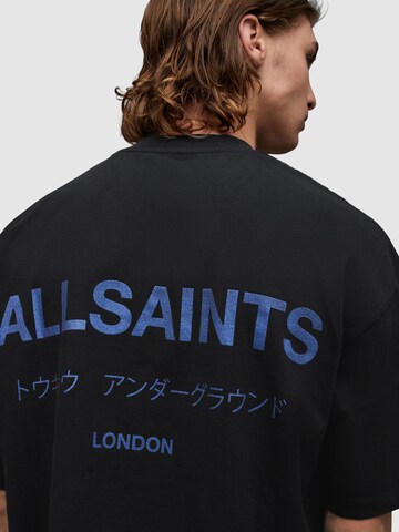 AllSaints Shirt 'Underground' in Zwart