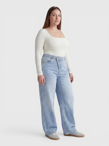 Wide leg Jeans de la CITA MAASS pe albastru