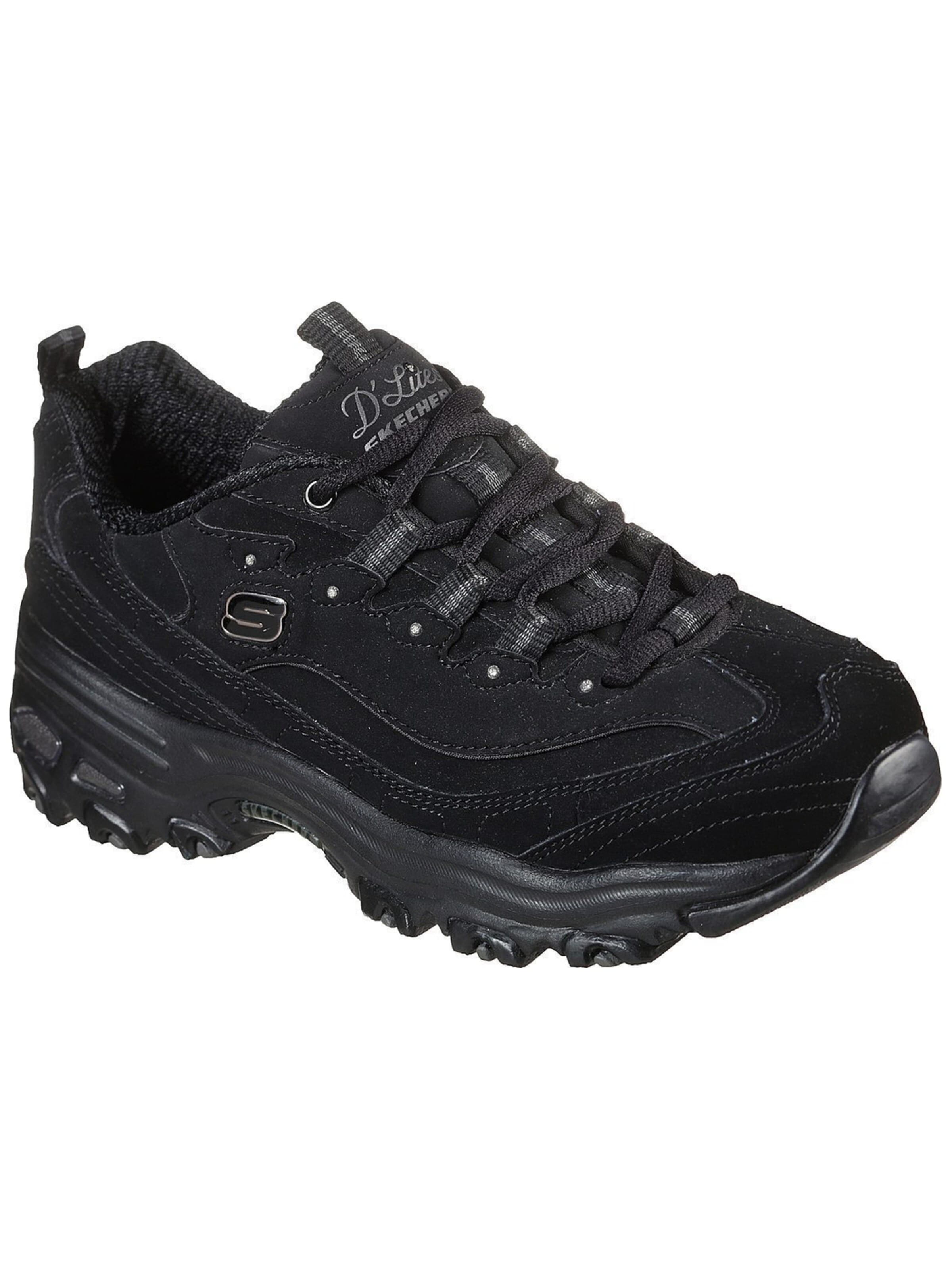 SKECHERS - Calzado deportivo 'Skechers D'Lites' en negro: frente