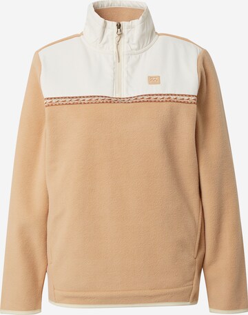 BILLABONG Sportsweatshirt 'BOUNDARY' in Beige: predná strana