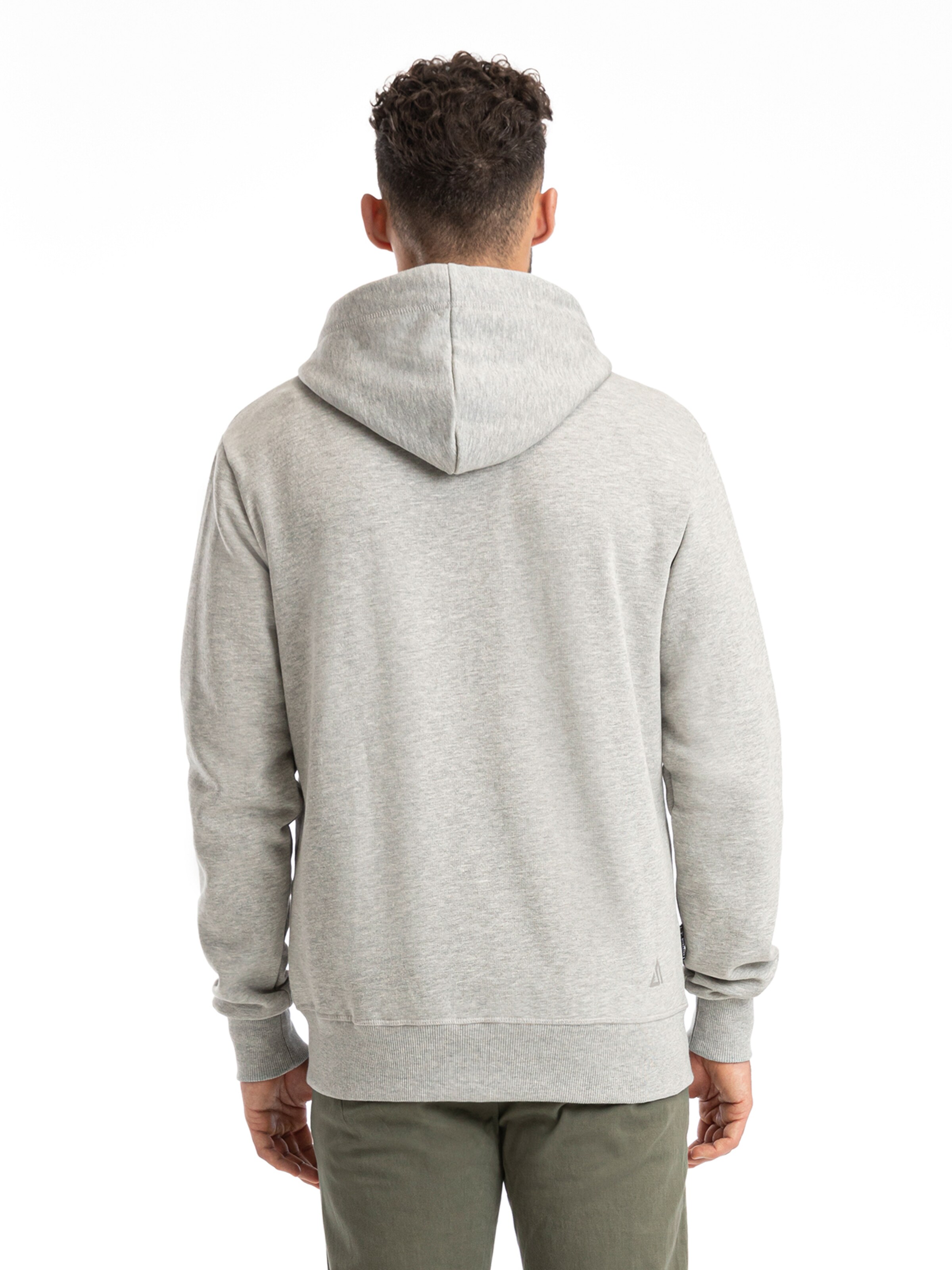 SPITZBUB Sweatjacke 'Kai ' in Grau