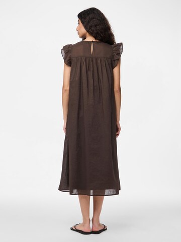 PIECES Dress 'PCAstrid' in Brown