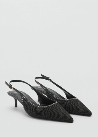 MANGO Slingpumps 'Natu' in Schwarz
