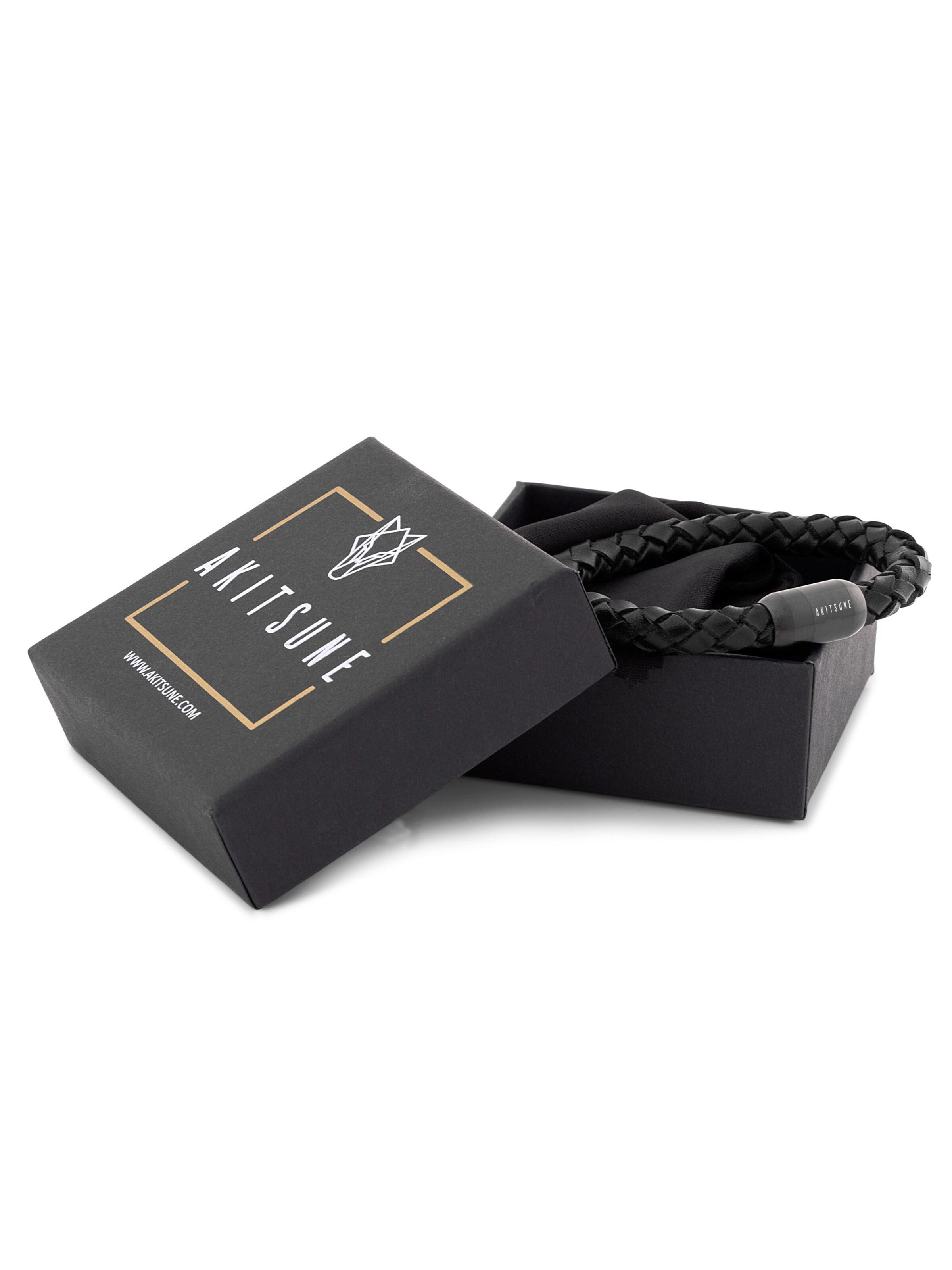 Akitsune Bracelet 'Portus' in Black