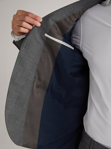 JOOP! Regular Suit 'Damon Gun' in Grey