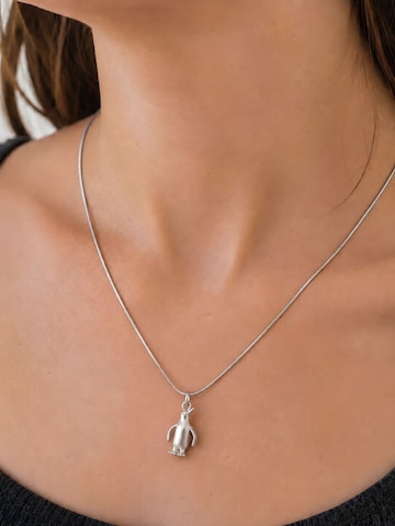 Collana 'Penguin' di Fräulein Wunder in argento