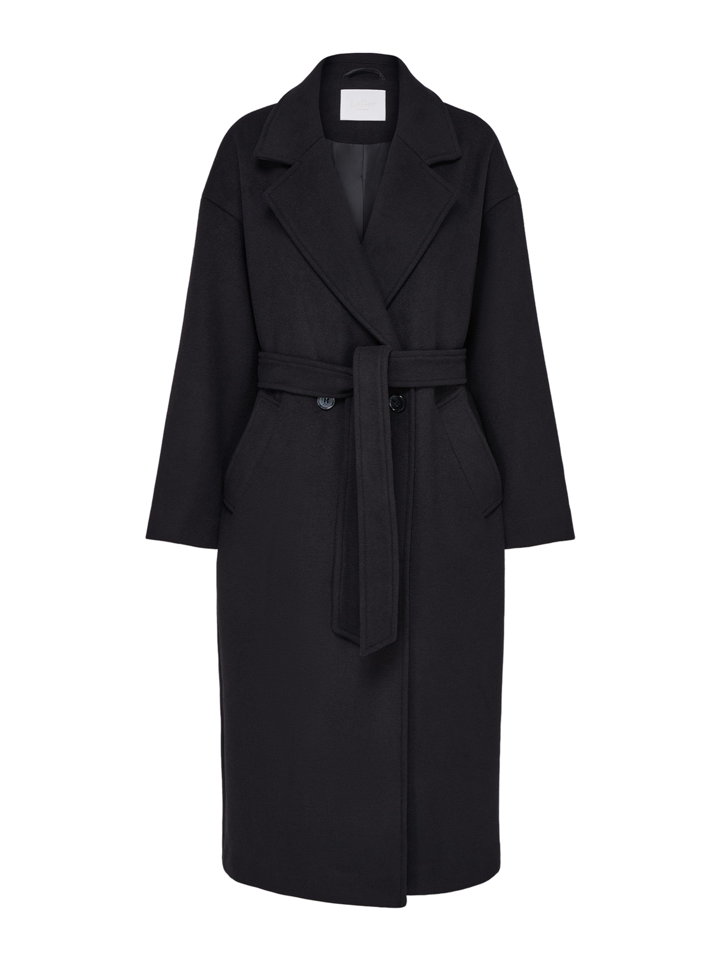 LeGer by Lena Gercke - Sobretudo meia-estação 'Betty' em preto: frente