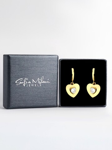 Sofia Milani Ohrringe 'Heart'‌ in Gold