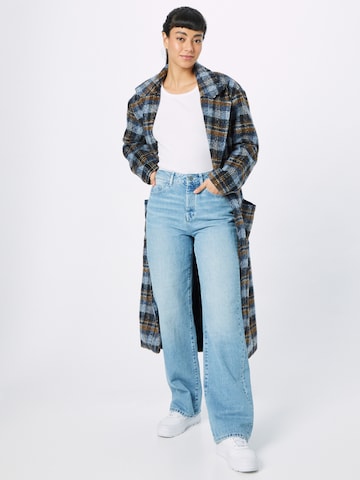 Wide leg Jeans de la Dawn pe albastru