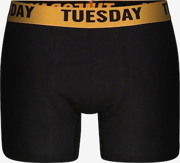 Happy Shorts Boxer shorts ' Monday Sunday ' in Black