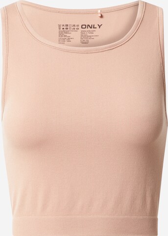 ONLY Top 'VICKY' in Beige: voorkant