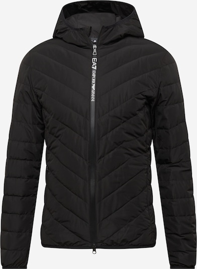 EA7 Emporio Armani Zimska jakna u crna / bijela, Pregled proizvoda