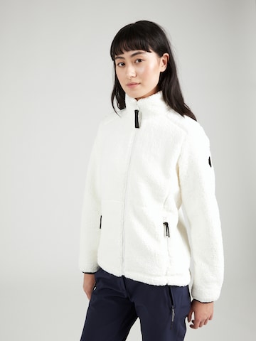 Jachetă  fleece funcțională 'ADELINE' de la ICEPEAK pe alb: față