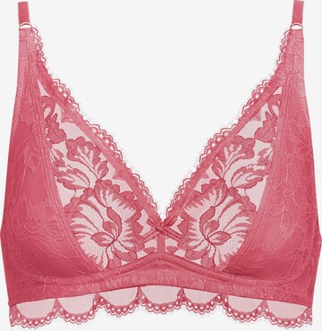 Mey Triangle Bra in Pink: front