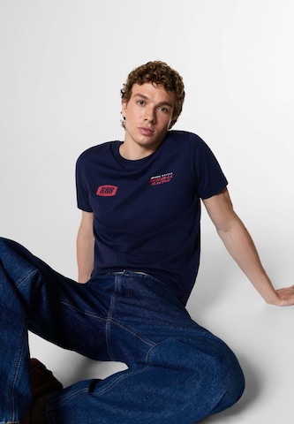 Red Bull Racing x Pepe Jeans Shirt in Blauw