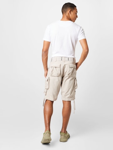 Brandit Regular Shorts 'Savage Vintage' in Weiß