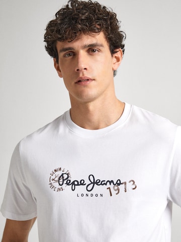 Pepe Jeans T-Shirt 'Camille' in Weiß