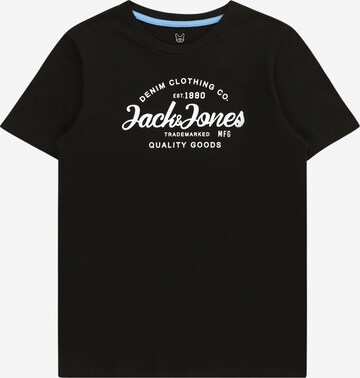 Jack & Jones Junior T-Shirt 'FOREST' in Schwarz: predná strana