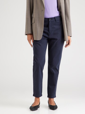 regular Pantaloni chino 'Tachini2' di BOSS in blu: frontale