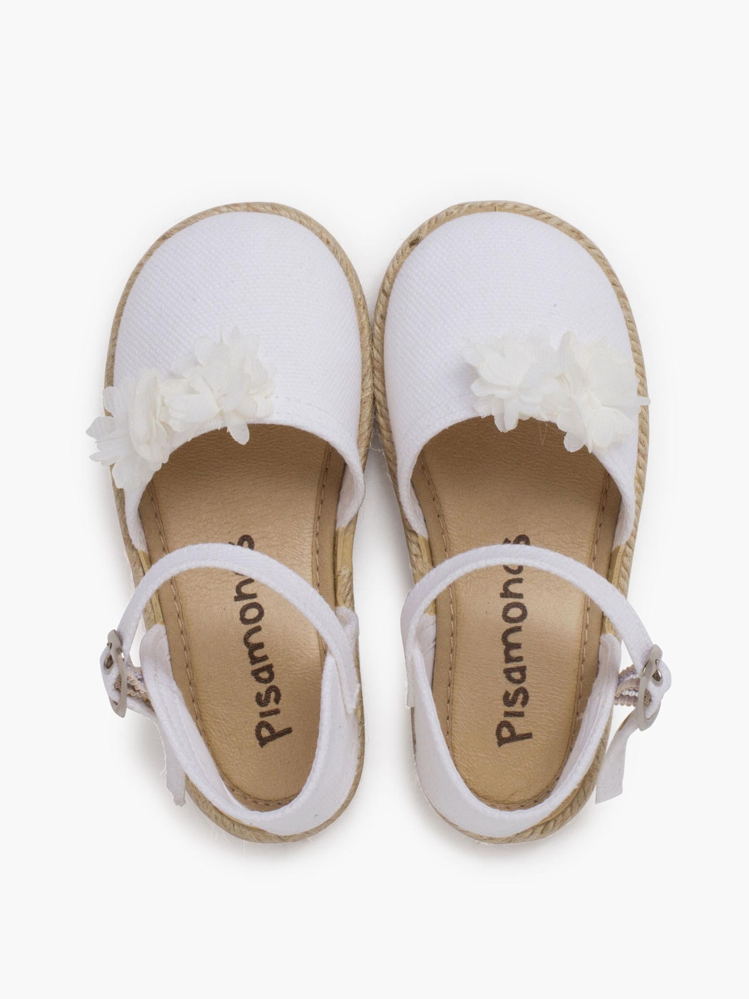 Pisamonas - Sandalias en blanco